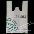 High quality plastic T-shirt bag for restaurant and grocery